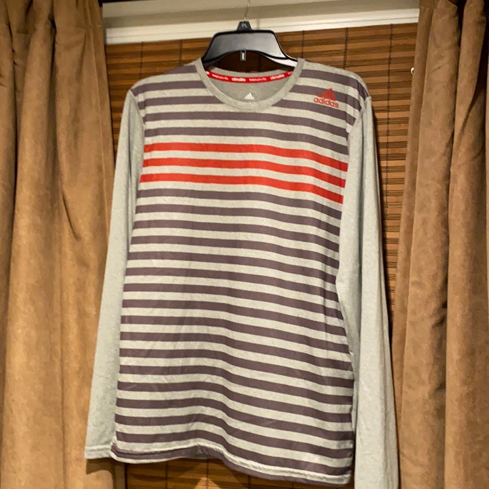 Men’s Adidas dry fit long sleeve shirt